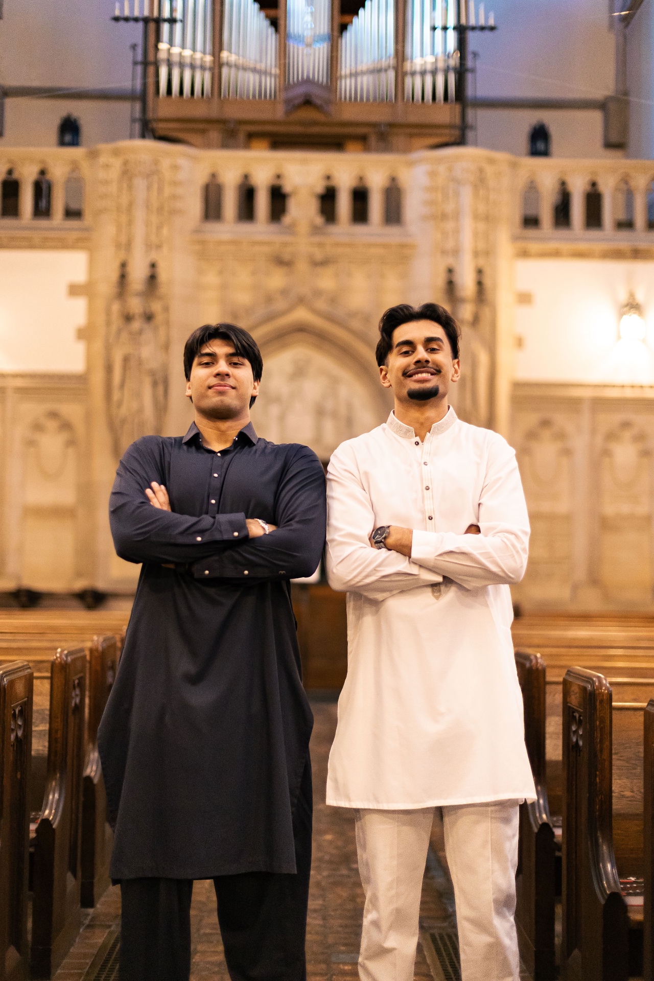 Zayaan Mazhar & Aayan Qazi — Event Coordinators of WSU PSA